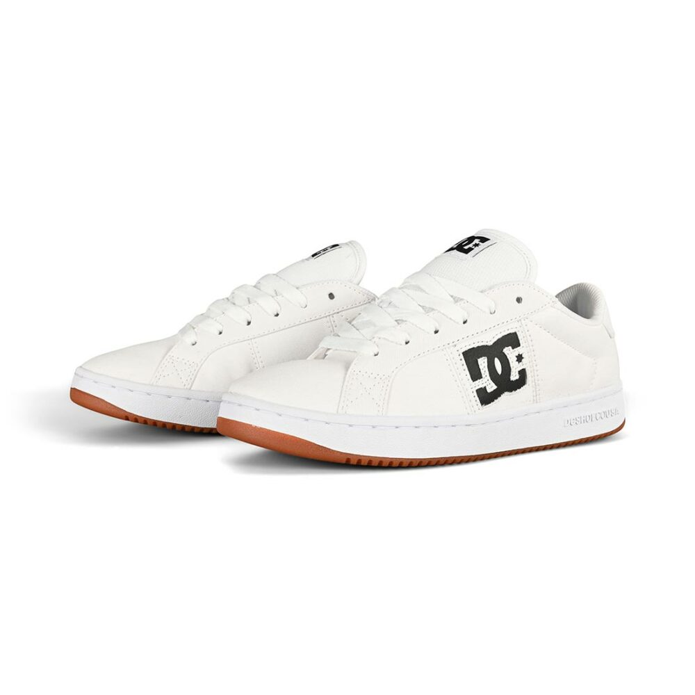 DC Striker Skate Shoes - White/White/Black