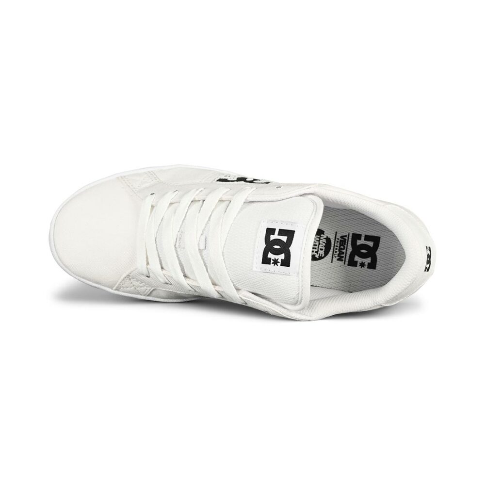 DC Striker Skate Shoes - White/White/Black