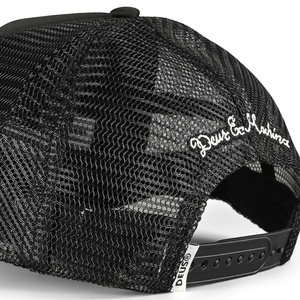 Deus Ex Machina Crimson Trucker Cap - Black