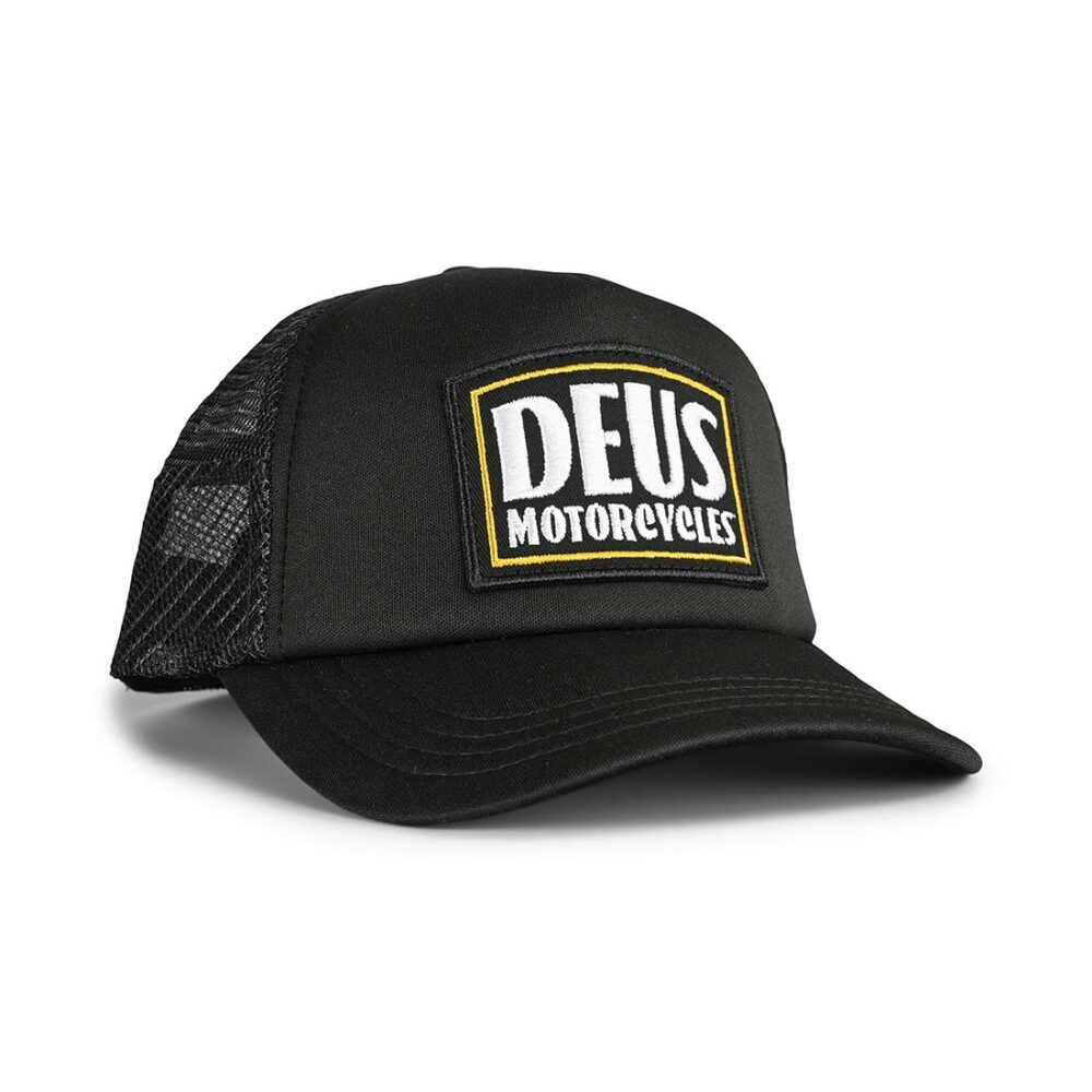 Deus Ex Machina Crimson Trucker Cap - Black