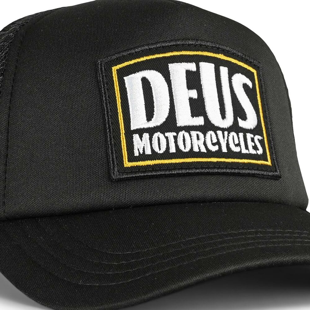 Deus Ex Machina Crimson Trucker Cap - Black