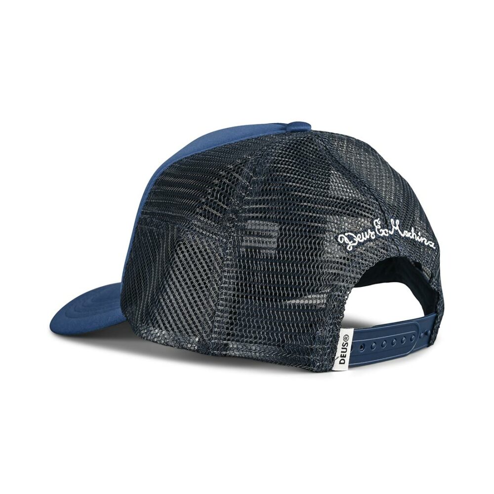 Deus Ex Machina Crimson Trucker Cap - Navy