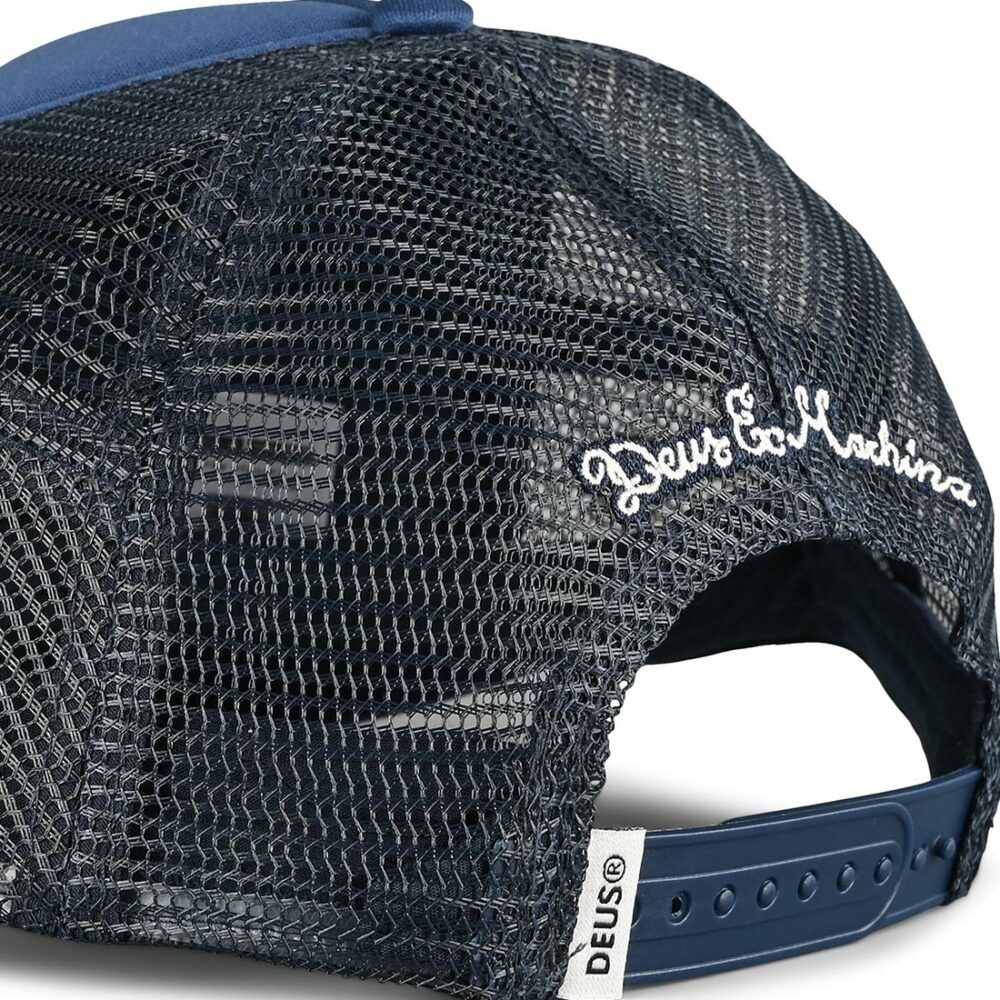 Deus Ex Machina Crimson Trucker Cap - Navy