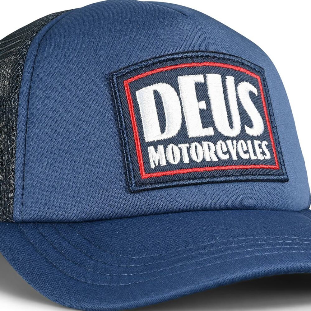 Deus Ex Machina Crimson Trucker Cap - Navy