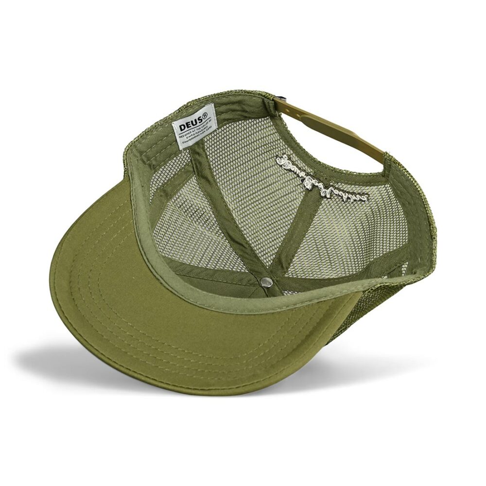 Deus Ex Machina Crimson Trucker Cap - Olive