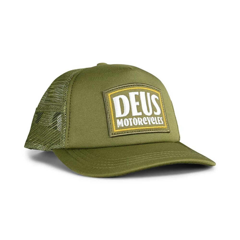 Deus Ex Machina Crimson Trucker Cap - Olive