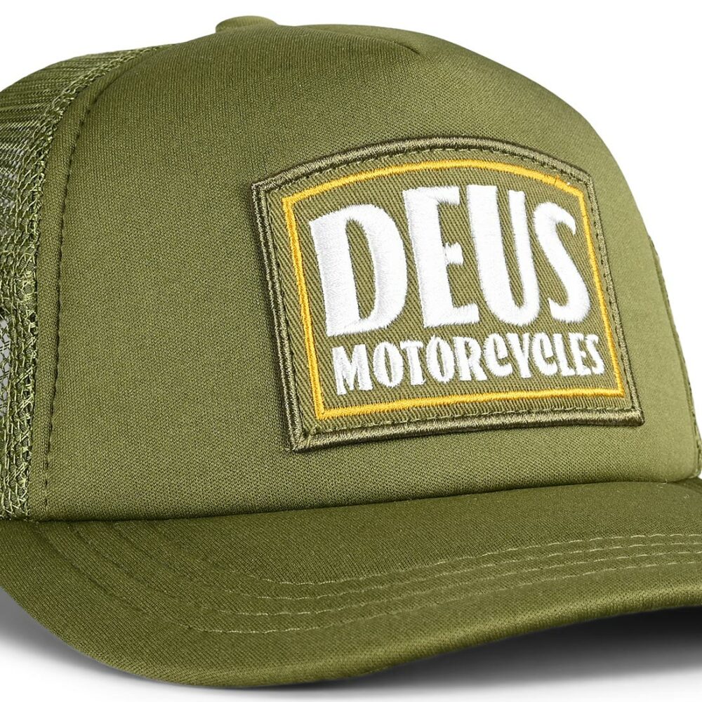 Deus Ex Machina Crimson Trucker Cap - Olive