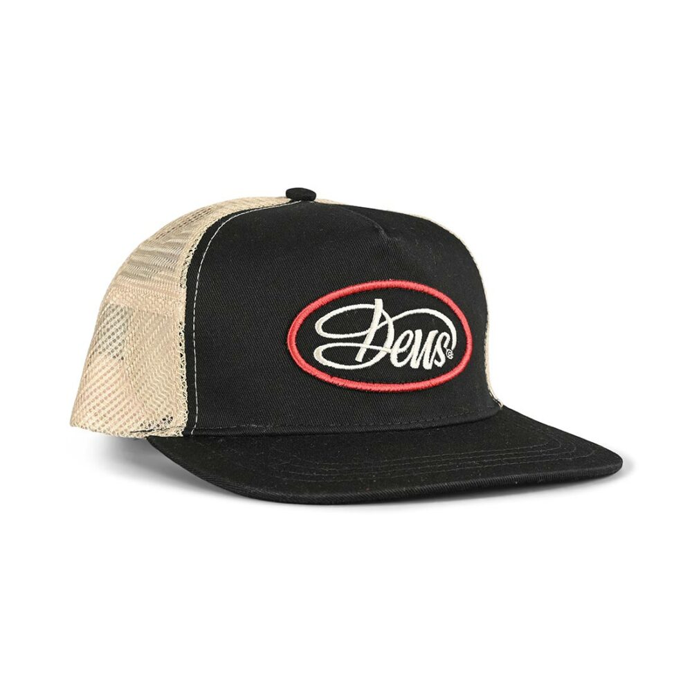 Deus Ex Machina Tango Trucker Cap - Black