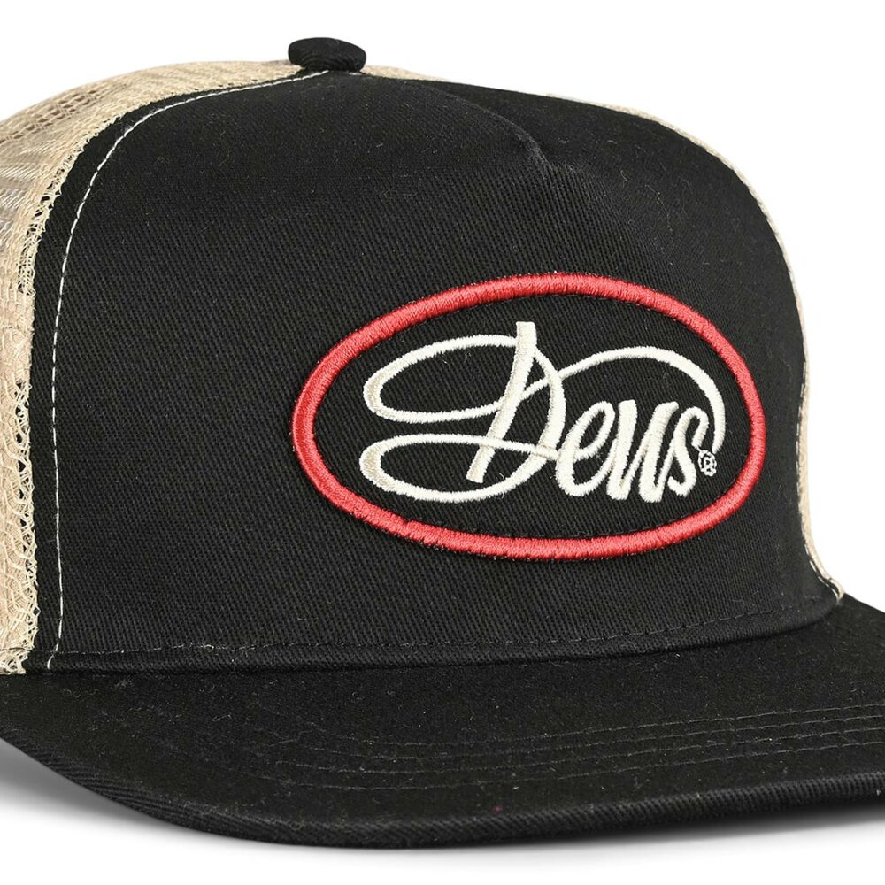 Deus Ex Machina Tango Trucker Cap - Black