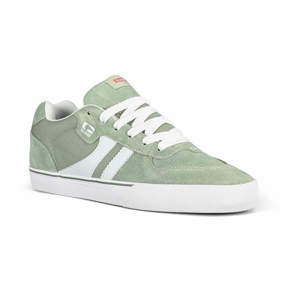 Globe Encore 2 Skate Shoes - Jade Green/White