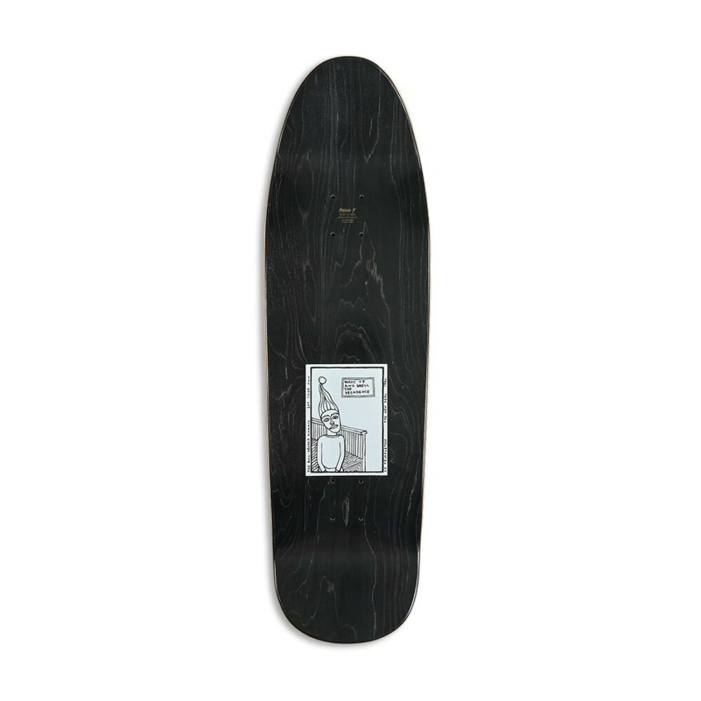 New Deal Templeton Bullman 9.35" Reissue Skateboard Deck - Black