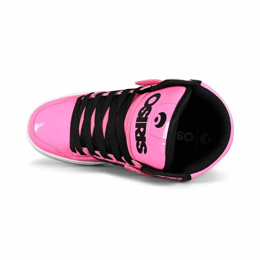 Osiris Clone High Top Shoes - Neon/Brights/Pink