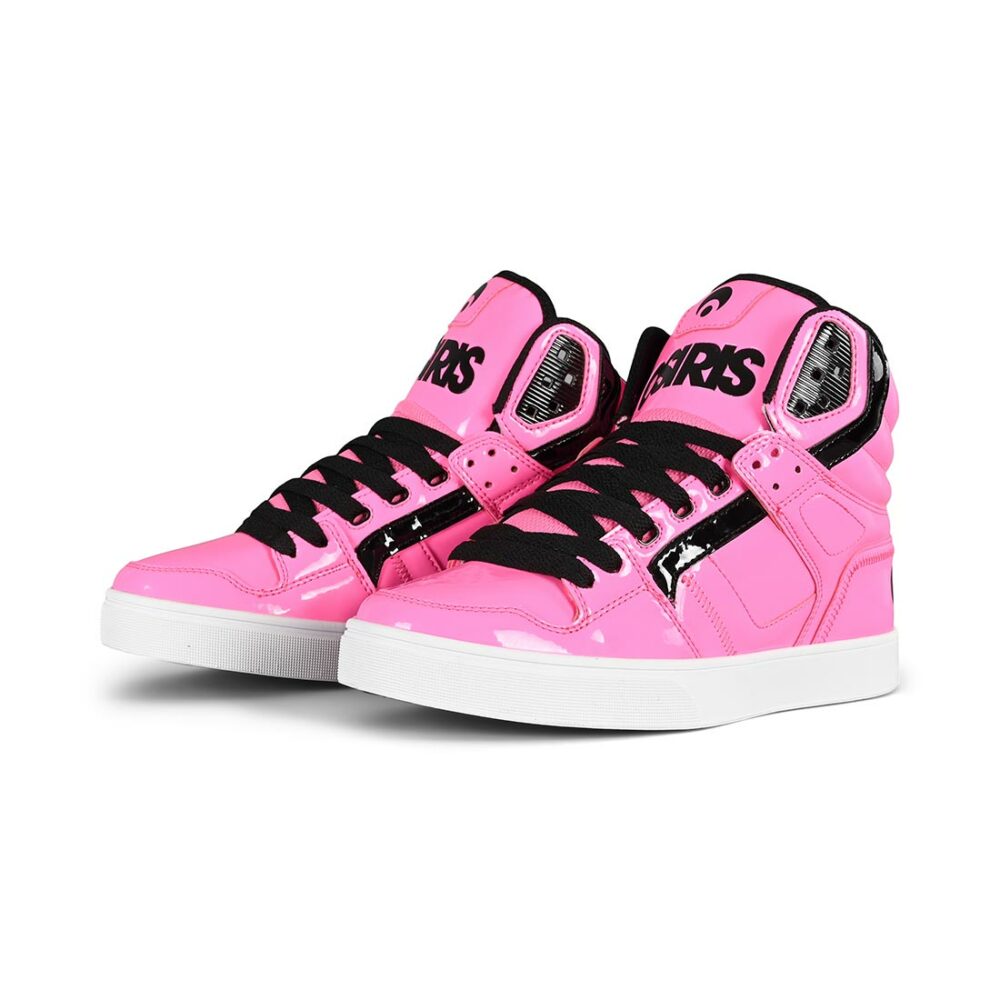 Osiris Clone High Top Shoes - Neon/Brights/Pink