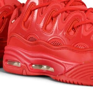 Osiris D3 2001 Skate Shoes - Red/Red/Red