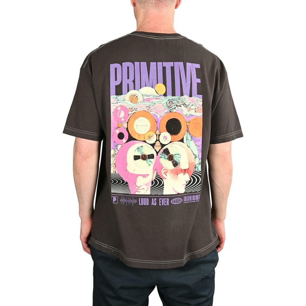 Primitive Rhythm S/S T-Shirt - Tar