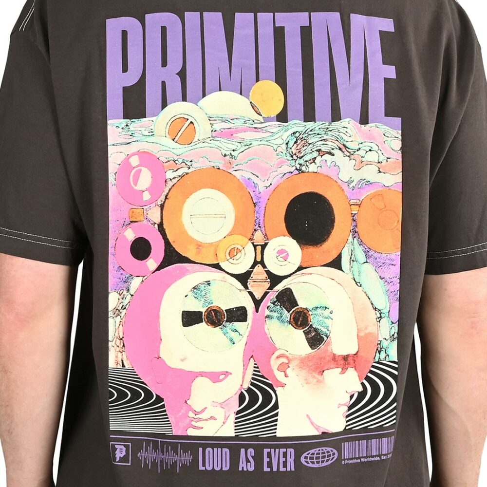 Primitive Rhythm S/S T-Shirt - Tar