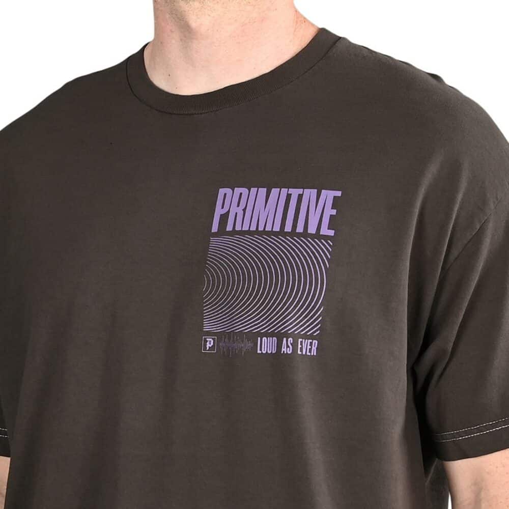 Primitive Rhythm S/S T-Shirt - Tar