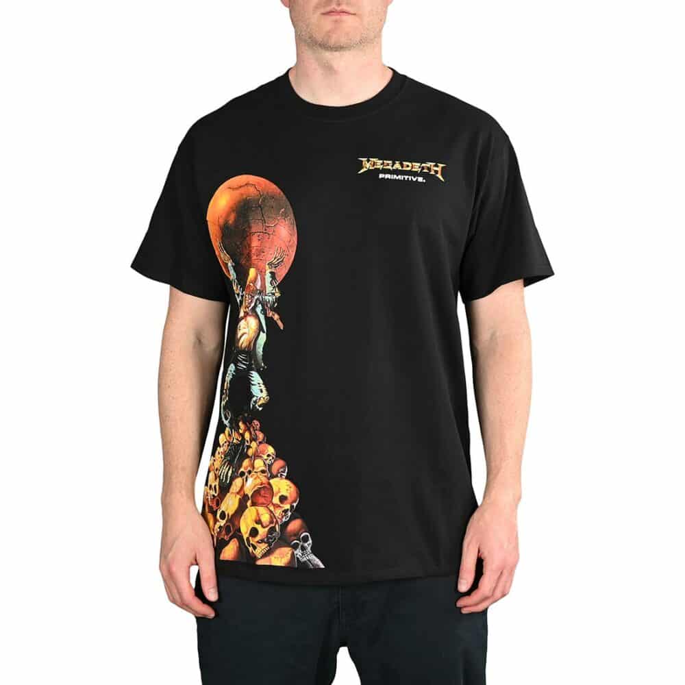 Primitive x Megadeth Dawn Patrol S/S T-Shirt - Black