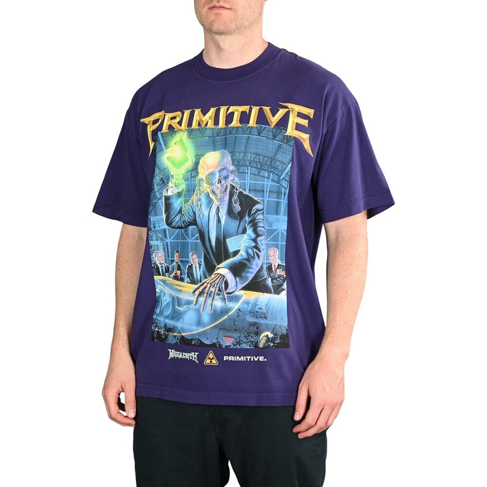 Primitive x Megadeth Rust in Peace S/S T-Shirt - Purple