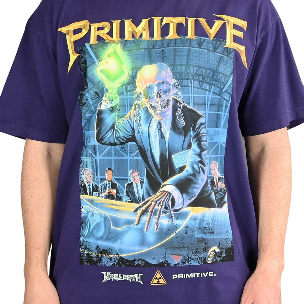 Primitive x Megadeth Rust in Peace S/S T-Shirt - Purple