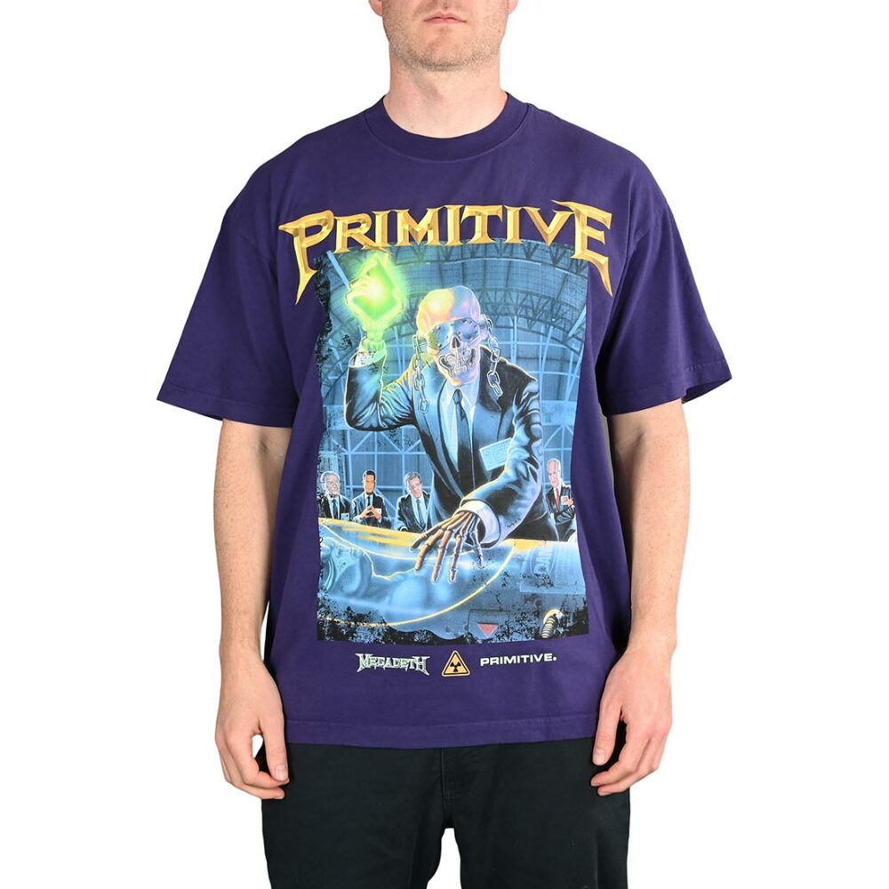 Primitive x Megadeth Rust in Peace S/S T-Shirt - Purple