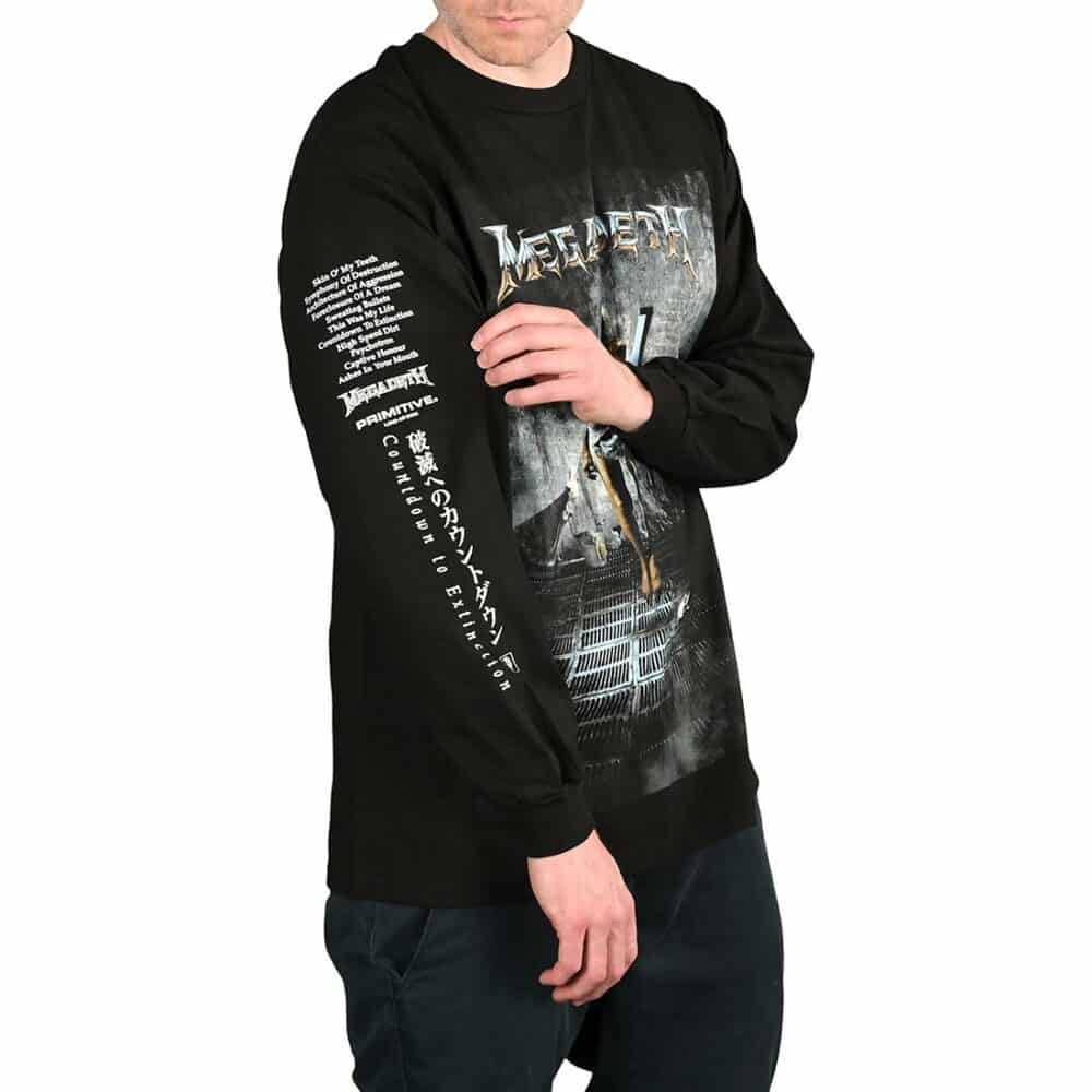 Primitive x Megadeth Skins L/S T-Shirt - Black