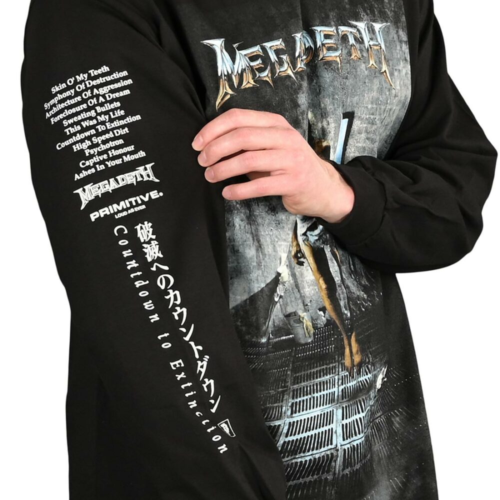Primitive x Megadeth Skins L/S T-Shirt - Black