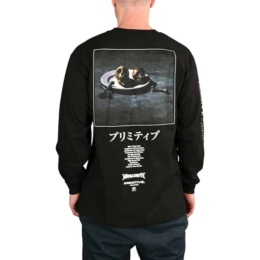 Primitive x Megadeth Skins L/S T-Shirt - Black