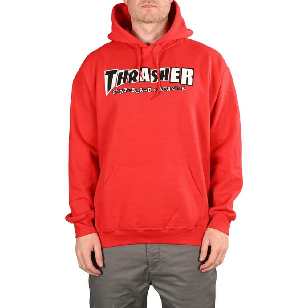 Thrasher x Baker Pullover Hoodie - Red