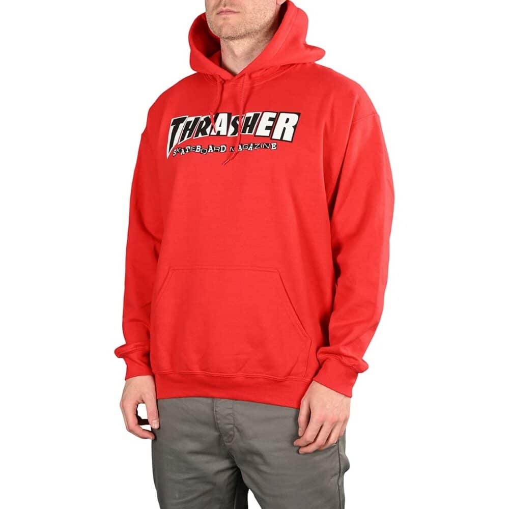 Thrasher x Baker Pullover Hoodie - Red