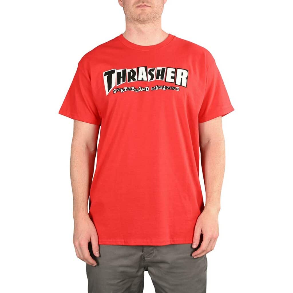 Thrasher x Baker S/S T-Shirt - Red - Supereight