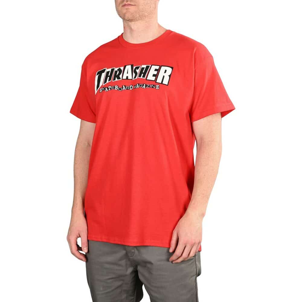 Thrasher x Baker S/S T-Shirt - Red