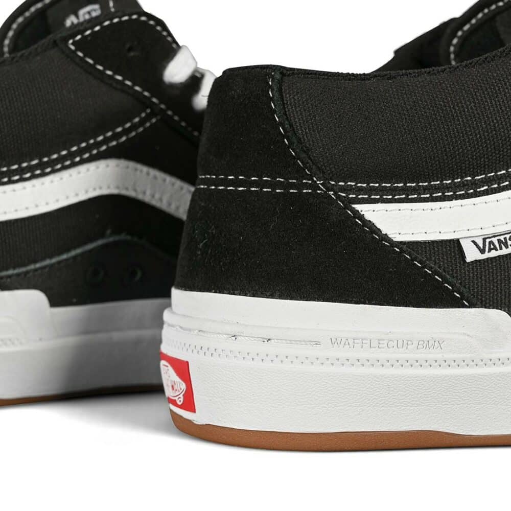 Vans 114 Mid BMX Shoes - Black/White