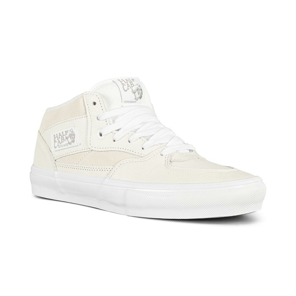 Vans Half Cab Skate Shoes - Daz White