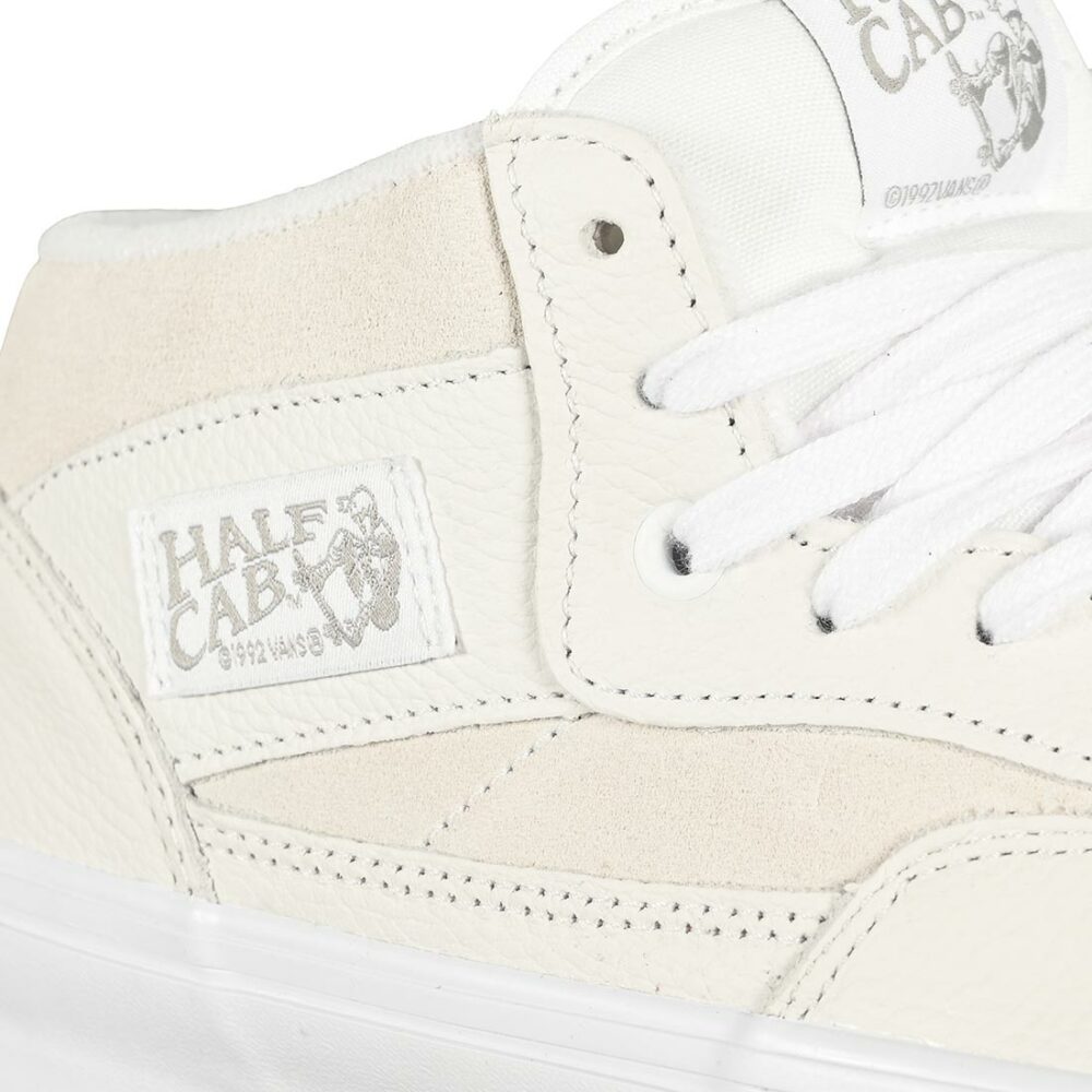 Vans Half Cab Skate Shoes - Daz White