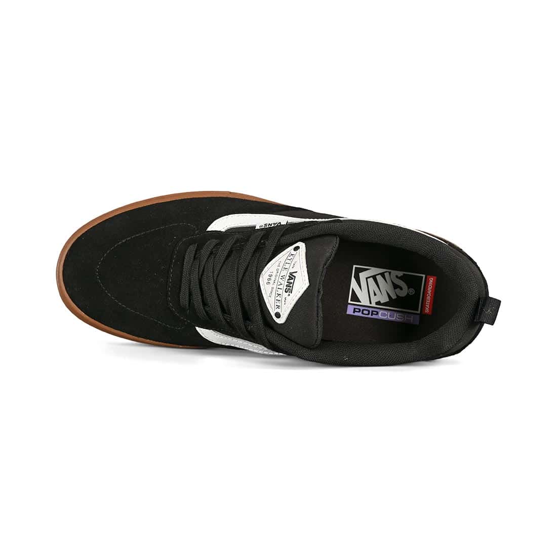 Vans kyle walker pro black and gum skate shoes hotsell