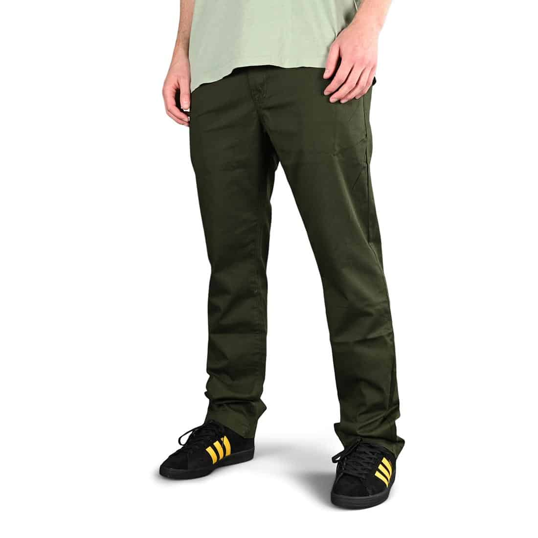 Volcom Frickin Modern Stretch Pants - Duffle Green - Supereight