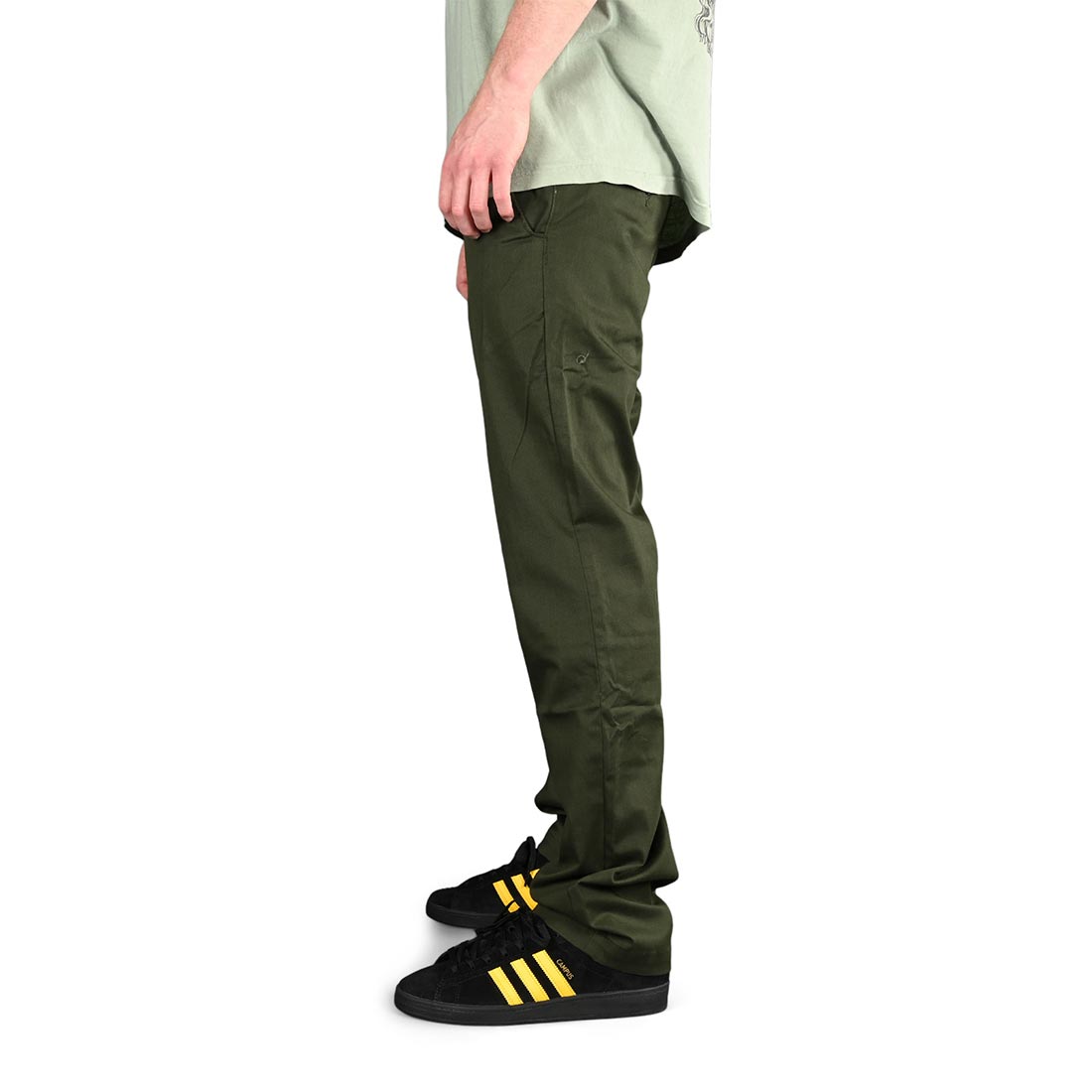 Volcom Frickin Modern Stretch Pants Duffle Green Supereight