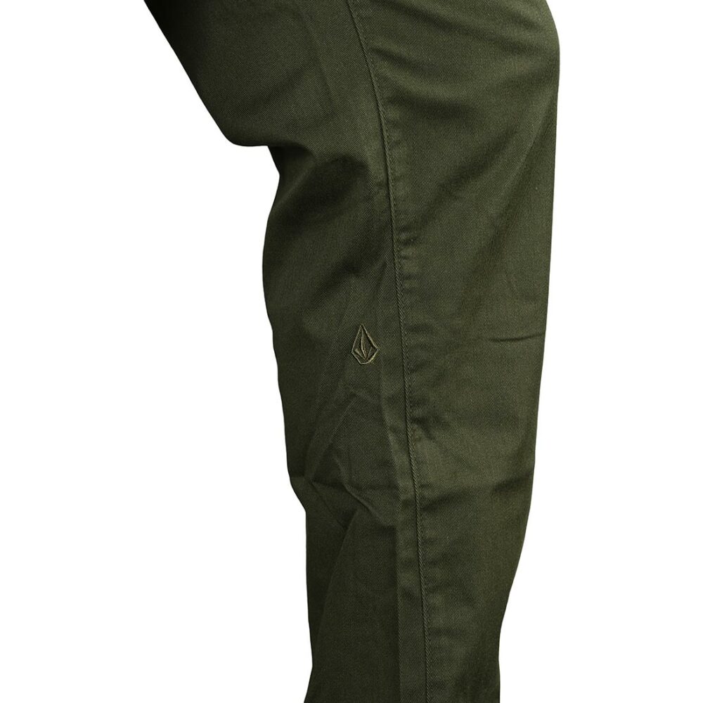 Volcom Frickin Modern Stretch Pants - Duffle Green