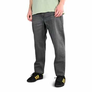 Volcom Modown Relaxed Tapered Jeans - Fade to Black
