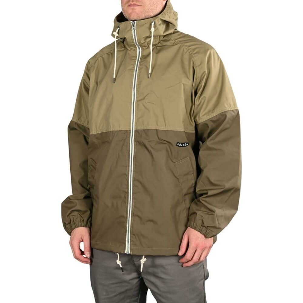 Volcom Wardho Hooded Jacket - Tarmac Brown