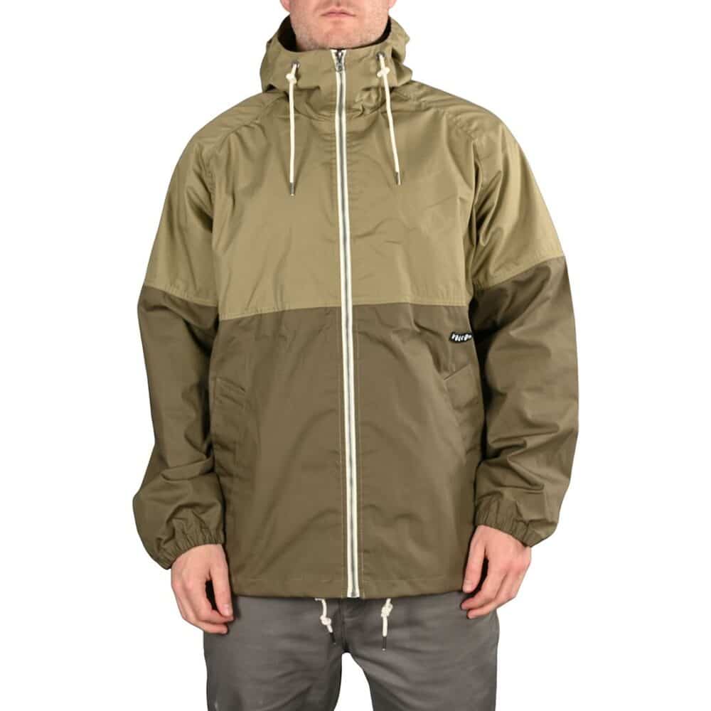 Volcom Wardho Hooded Jacket - Tarmac Brown