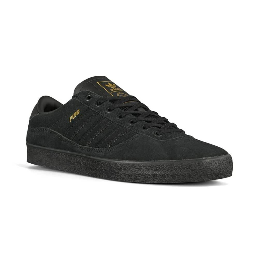 Adidas Puig Indoor Skate Shoes - Core Black/Core Black/Gum