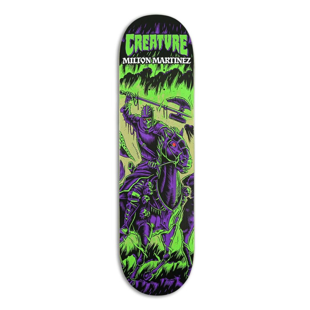Creature Milton Martinez Horseman VX 8.25″ Skateboard Deck