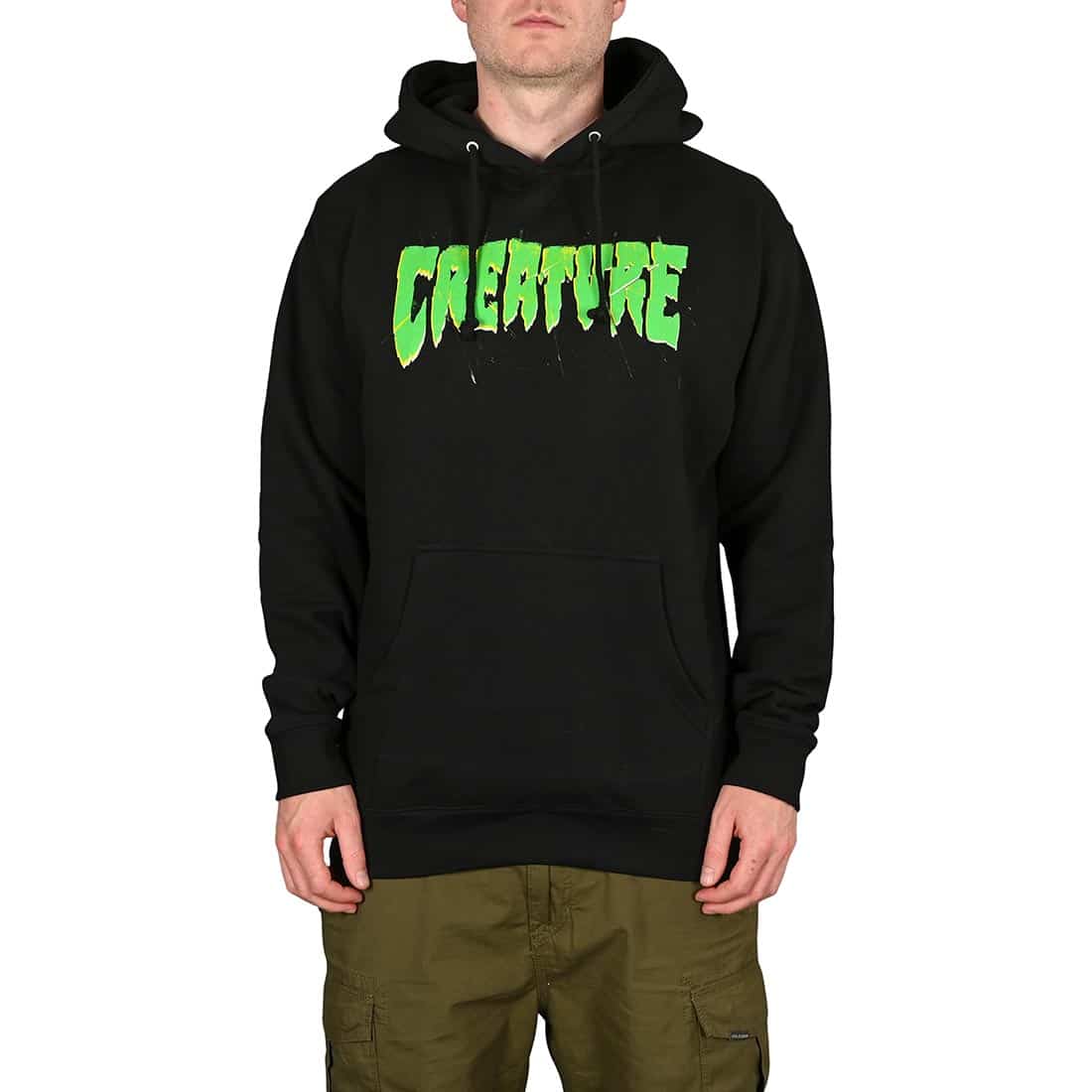 Creature Shatter Pullover Hoodie Black Supereight