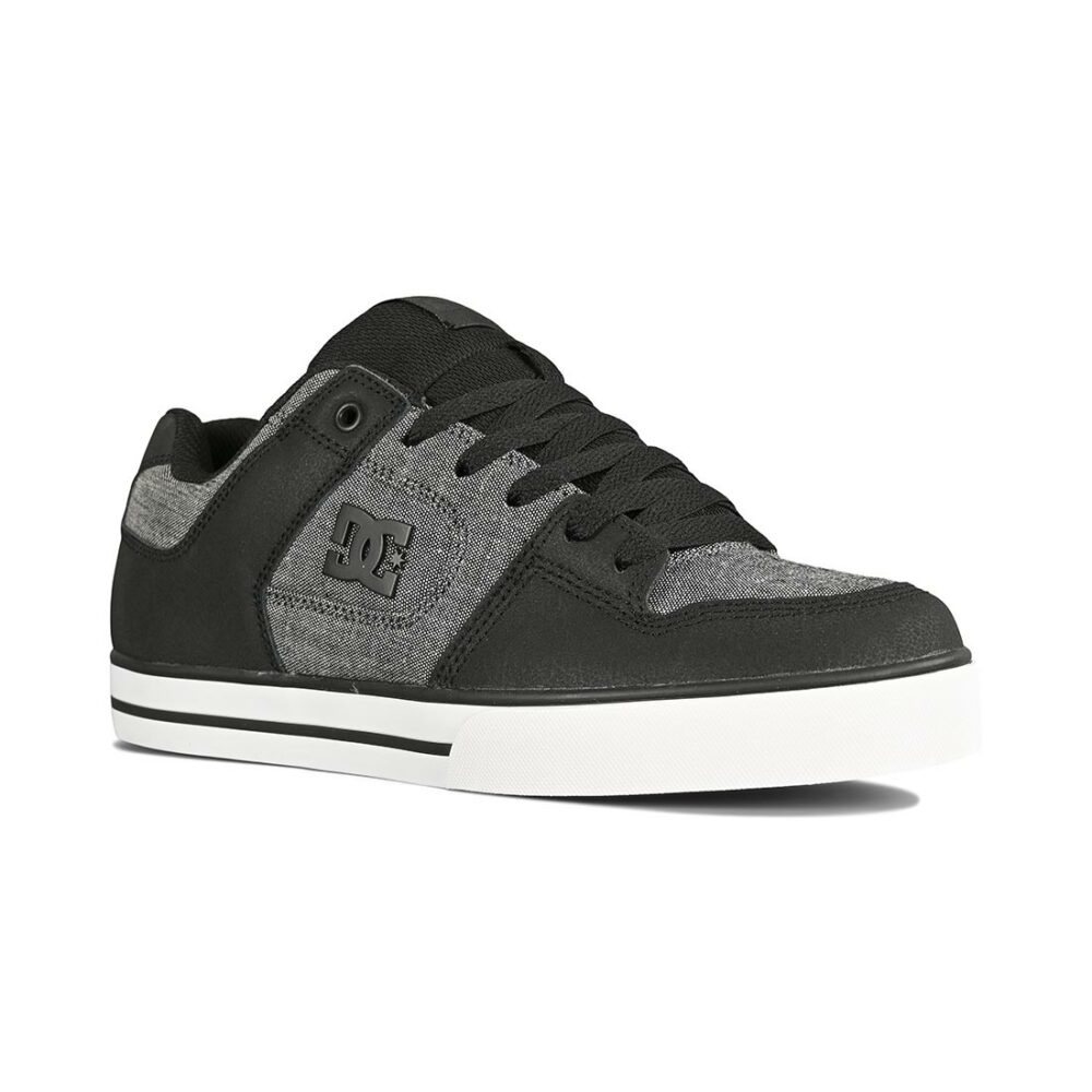 DC Pure Skate Shoes - Black/Battleship/Black