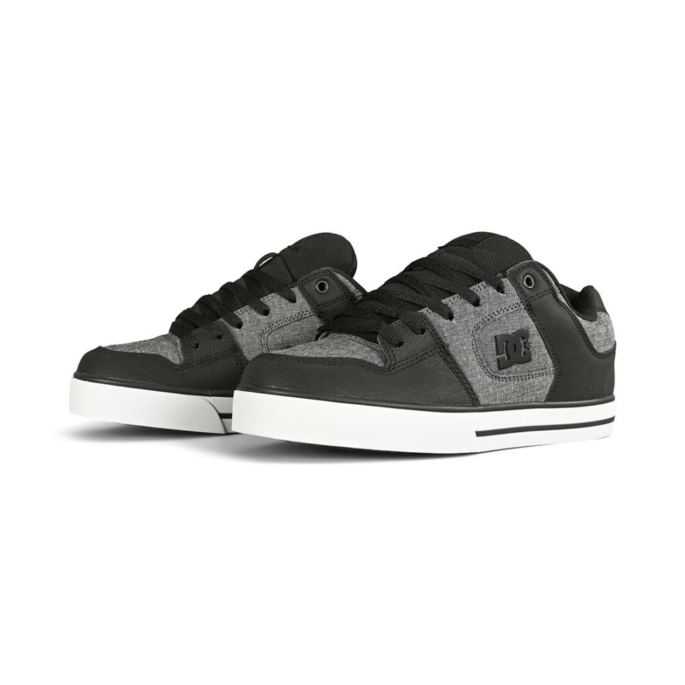 DC Pure Skate Shoes - Black/Battleship/Black