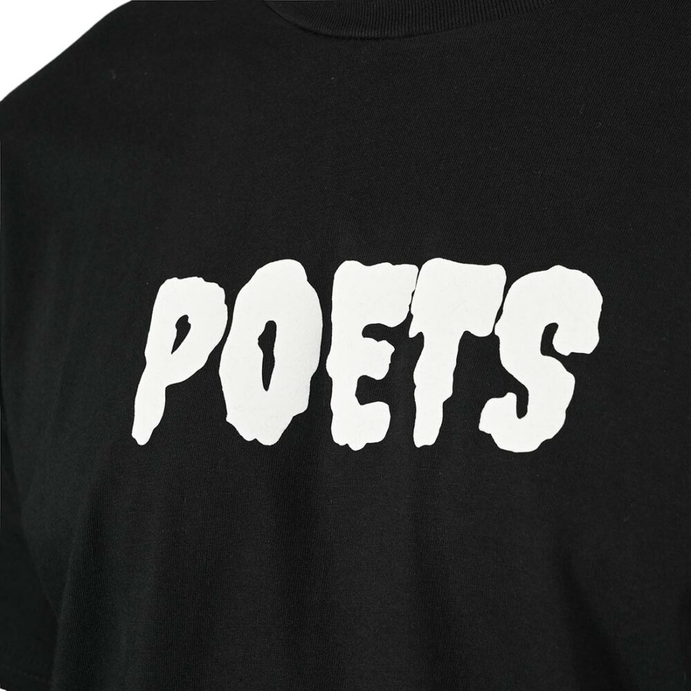 Poets Aesop Flock S/S T-Shirt - Black