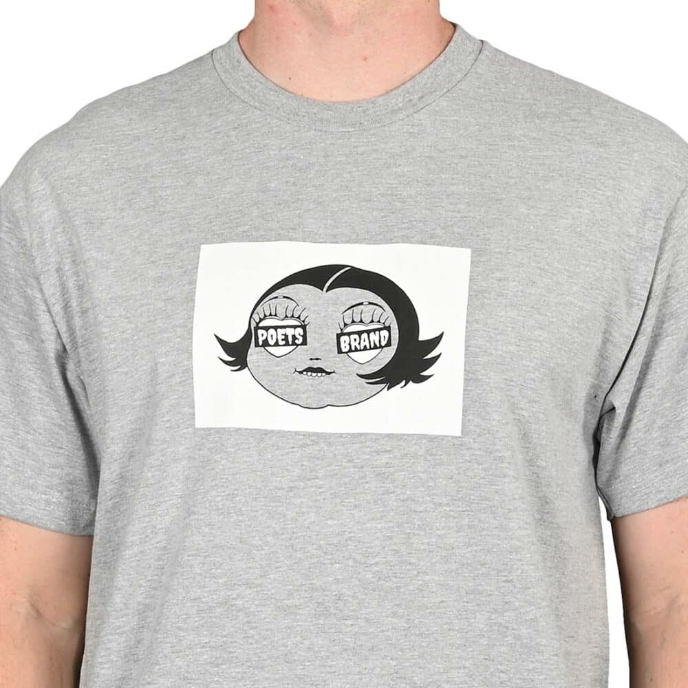Poets Grazielle S/S T-Shirt - Grey