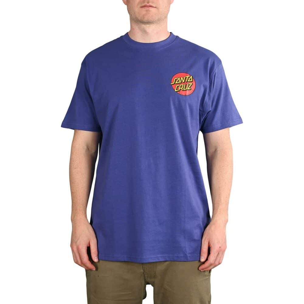 Santa Cruz Classic Dot Chest S/S T-Shirt - Blue